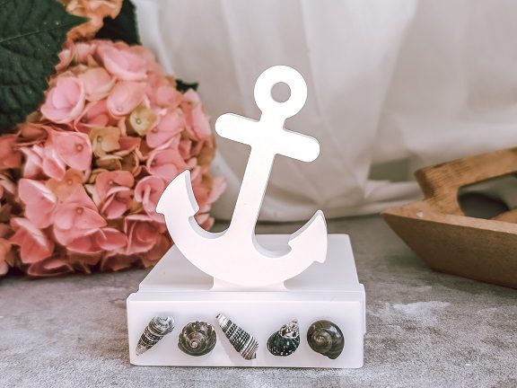 Leuchtende Küstenromantik: DIY Maritimer Kerzenhalter