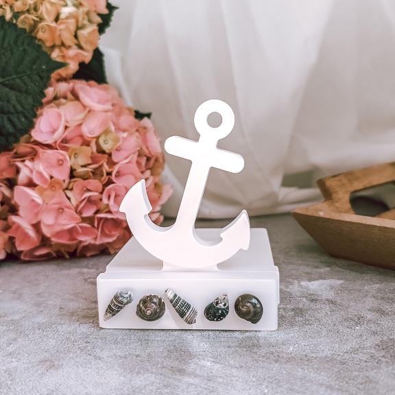 DIY Maritimer Kerzenhalter