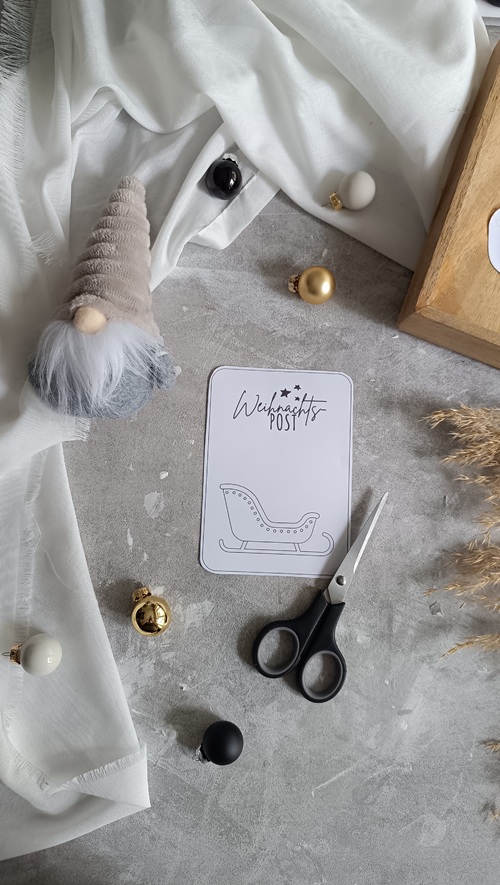 Weihnachtspost basteln – kreative Geschenkidee mit Geldschein oder süßer Überraschung